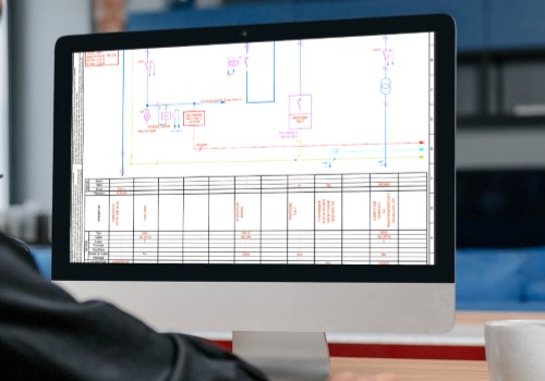 Interface de dessin technique montrant un schéma électrique